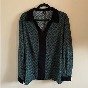 Plus - Green Women’s Top - 3X